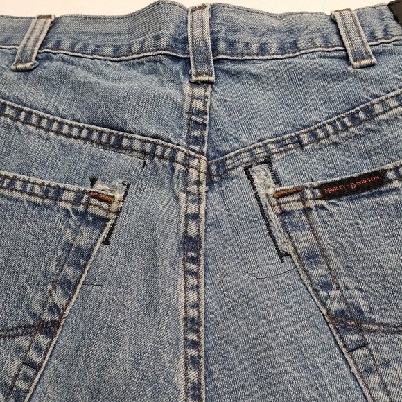 Harley-Davidson Men's Blue Denim Jean Size 38X30 - Picture 14 of 15